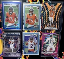 Denver Broncos Card Lot of 6 with Elway, Williams, Bryant, and Barron