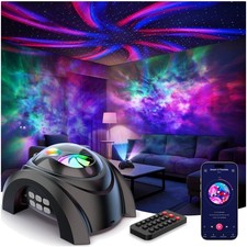 Remote Controlled Galaxy Projector with Music...