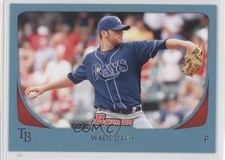 2011 Bowman Blue 153/500 Wade Davis #146 0l2