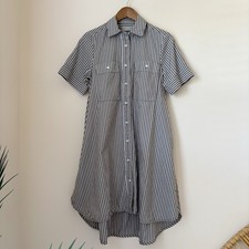 Everlane The Daytripper Cotton Striped Shirt Dress XS
