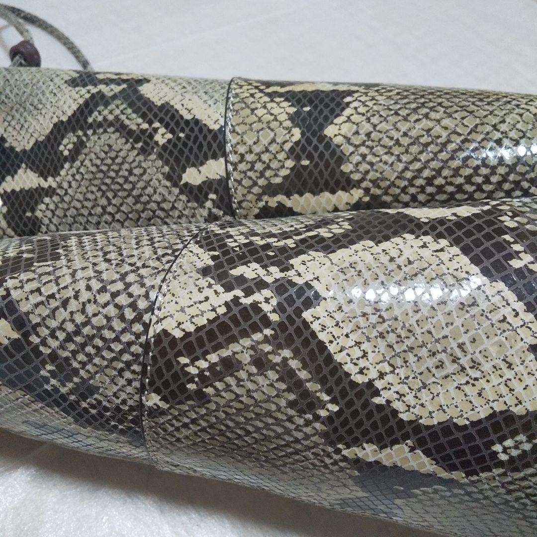 Marco Masi Python Leather Bucket Bag, Medium, Ani… - image 2