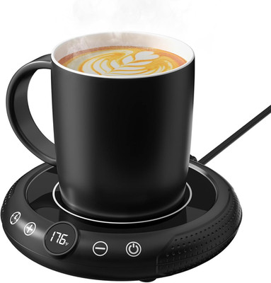 Coffee Mug Warmer with Mug Set - Cup Warmer for Desk Auto Shut Off, Smart Electr