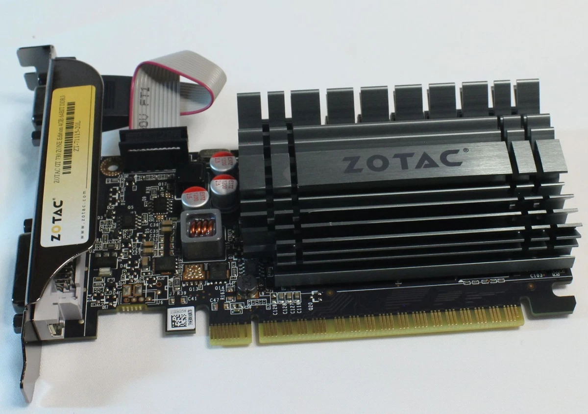 ZOTAC NVIDIA GeForce GT 730 4 GB Memory Computer Graphics Cards