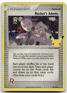 Rocket's Admin. 86/109 Celebrations: Classic Collection Holo