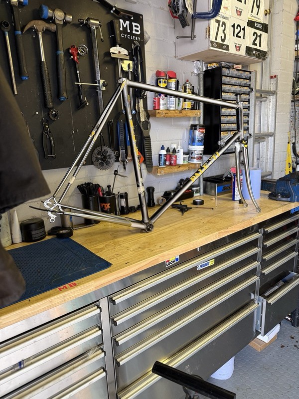 Vintage Paletti Columbus Steel Frame