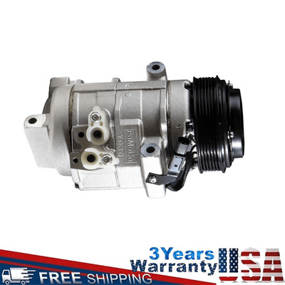 A/C Compressor 10S17C w/ 6-Groove for Ford Edge 2007-2014 V6 3.5L 3.7L CO 9775C