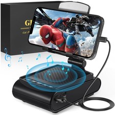 Birthday Gifts for Men, Cell Phone Stand with Wireless Bluetooth Speaker and ...