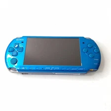 Sony PSP-3000 PSP 3000 Console Blue Region free - Very Good 61