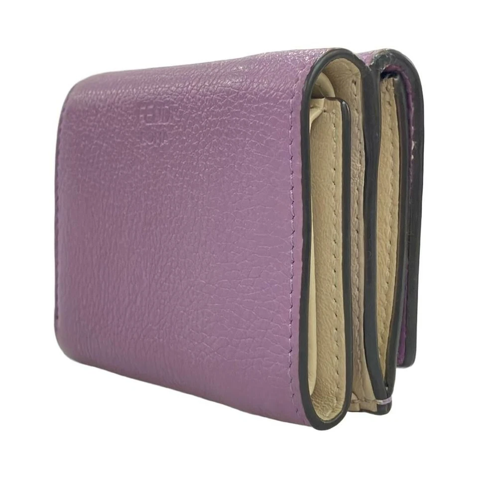 Cartera Fendi Triple Micro Cuero 8M0426A91BF1JN2 Damas Daños Detalles 246f1 Foto 3 de 4