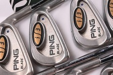 Ping i3 Blade Irons / 3-PW / Blue Dot / Stiff Flex Ping Cushin JZ Shafts