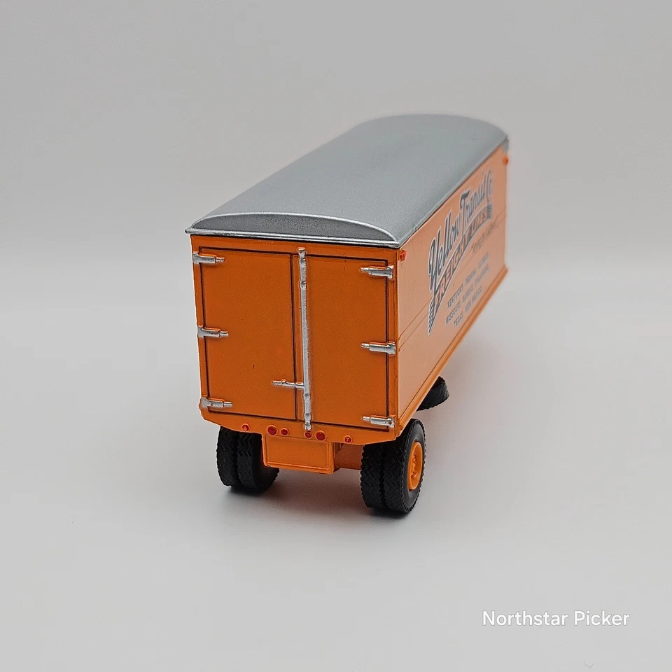 VTG Yellow Transit Co. Freight Lines Trailer w/ Removable Top Diecast 1:64 AHL - Image 3 of 4