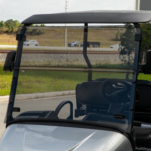 RedDot 1/4" Folding Golf Cart Windshield for E-Z-GO Freedom RXV 2024-Up - Tinted - Picture 3 of 6