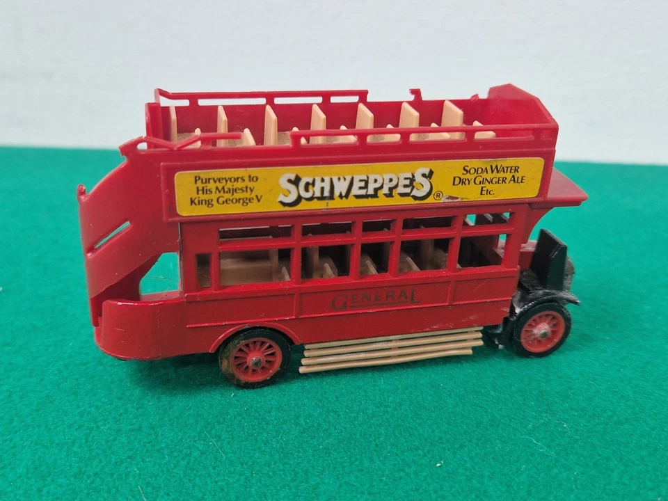 De colección 1982 Y-23 Matchbox Modelos de antaño 1922 AEC S Tipo Die-Cast Bus Foto 3 de 4