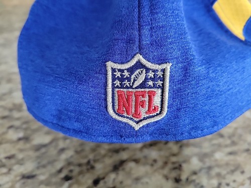 Los Angeles LA Rams Hat Cap NFL Football New Era 59Fifty Mens Fitted Size 7 1/2 - Picture 5 of 8