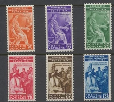 Vatican City Stamps: 1935 International Judicial Congress Rome SG41/6 CV £326.5