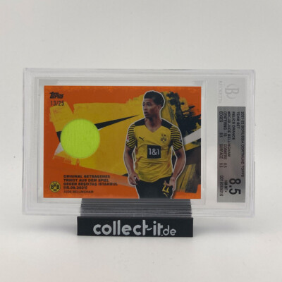 Jude Bellingham Relic 13/25 BGS8.5 - Topps BVB Team Set 21/22