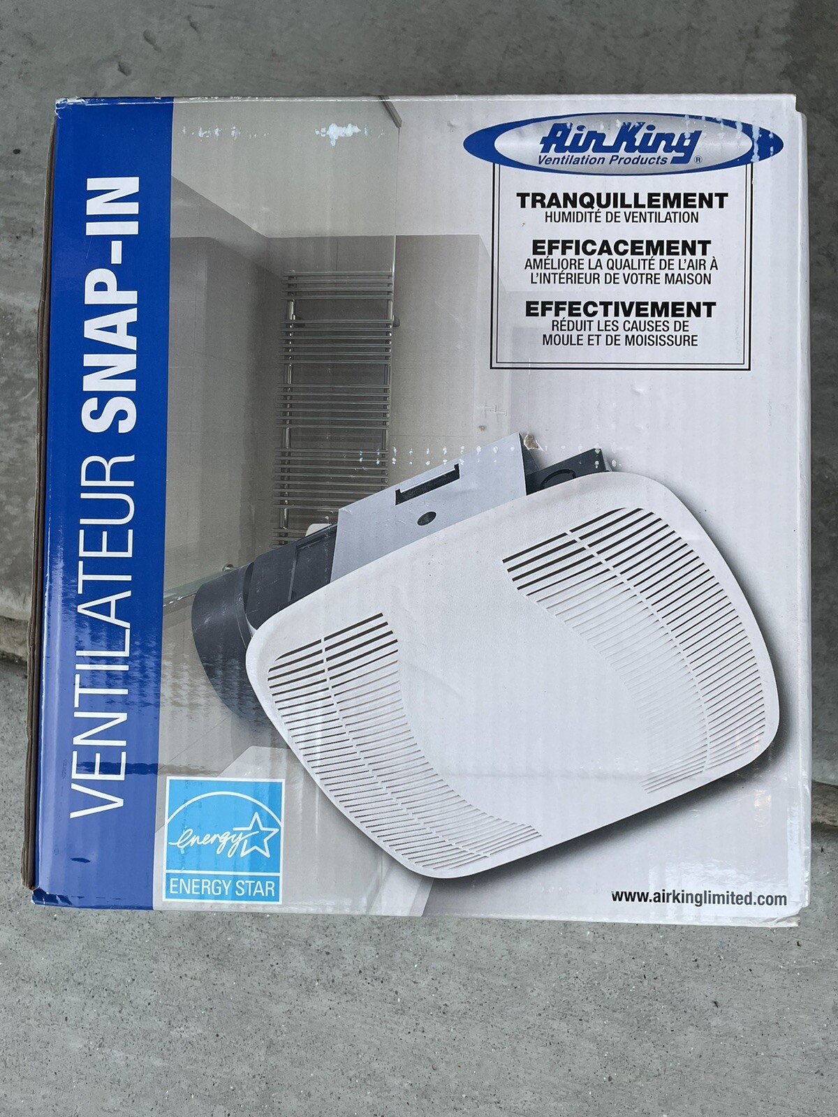 Air King Bathroom Exhaust Fan ENERGY STAR 70 CFM BFQ75 eBay