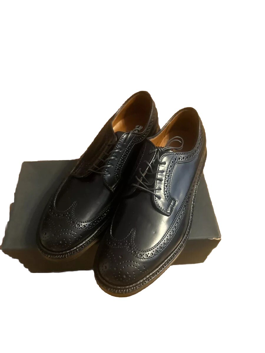 Alden 9751 Black Shell Cordovan Long Wing Blucher | Alden Model 