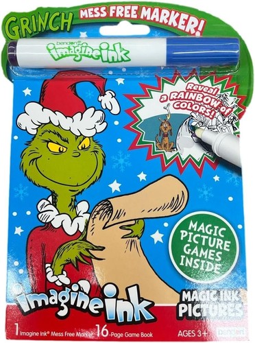 Imagine Ink Coloring Books - 3 Pack of Christmas Activity Books with Water Activ - 第 2/4 張圖片