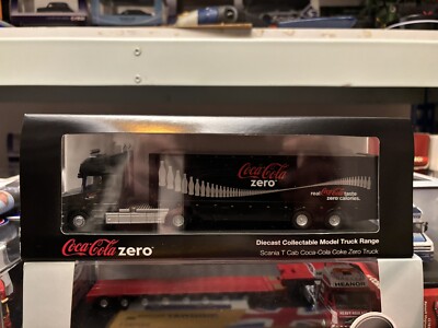 Oxford Haulage 1/76 Scania T Cab Coca Cola Coke Zero Truck MIB 76TCAB006CC
