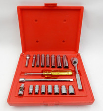 MAC TOOLS USA SM196BR 19PC SAE SOCKET RATCHET...