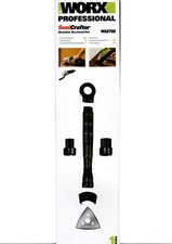 WORX WA2700 SoniCrafter Dust Extraction Attachment Set. WX671 models are listed