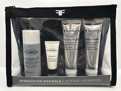 NEW Filorga 4pc Intense Hydration Skincare Set Travel  Set