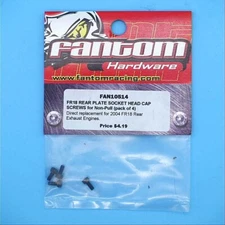 Fantom FAN10514 FR18 Rear Plate Socket Head Cap Screws for non-pull (4 pcs)