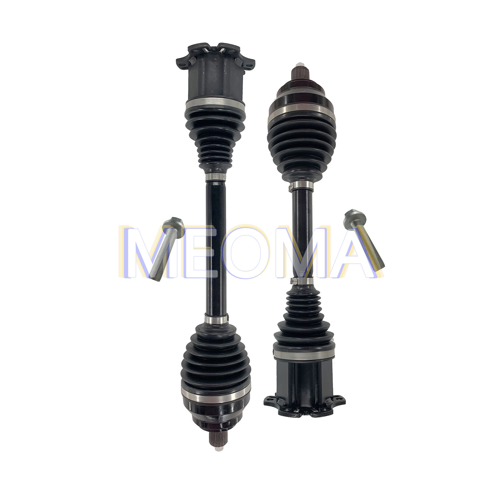 Pair Front Axle CV Joints CVJ Drive Shafts For Bentley Continental GTC 2003-2012