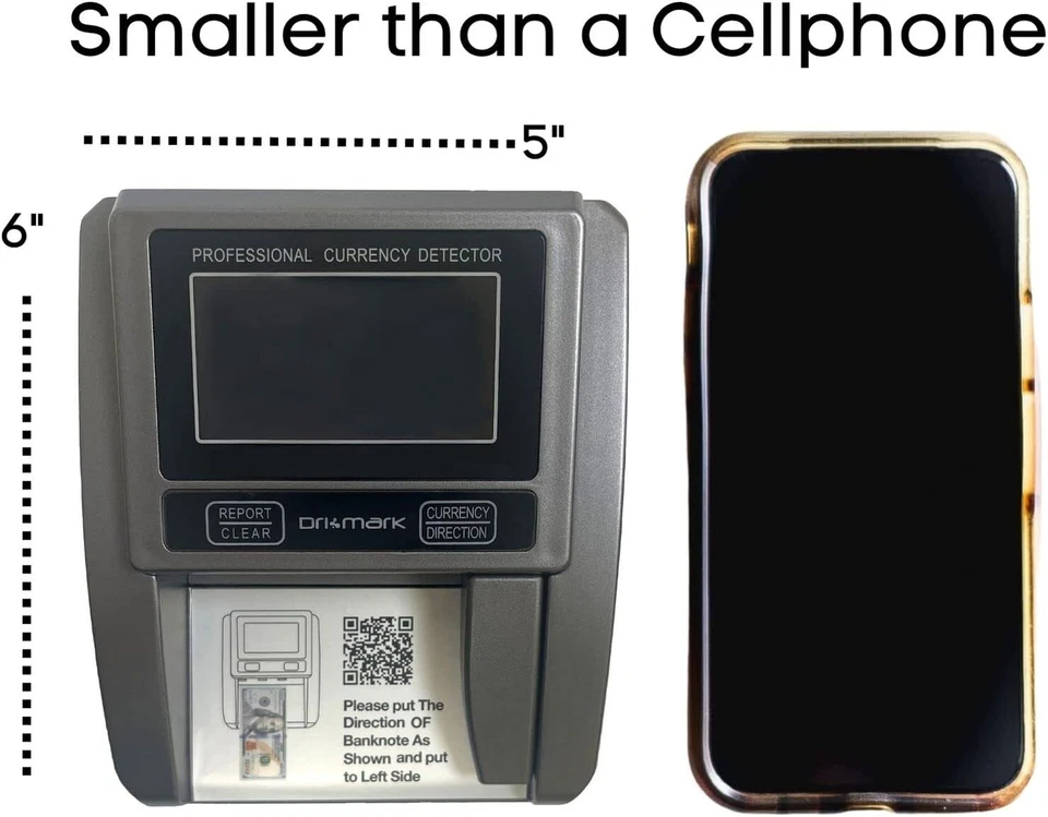 Counterfeit Bill Detector Automatic Money For USD/CDN, UV/MT/IR/Color/Size - Image 2 of 4