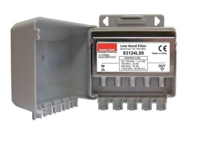 83124L59 Emme Esse Pole Filter - Calibrated to ch.59 LOW BAND FILTER DC-782 MHz