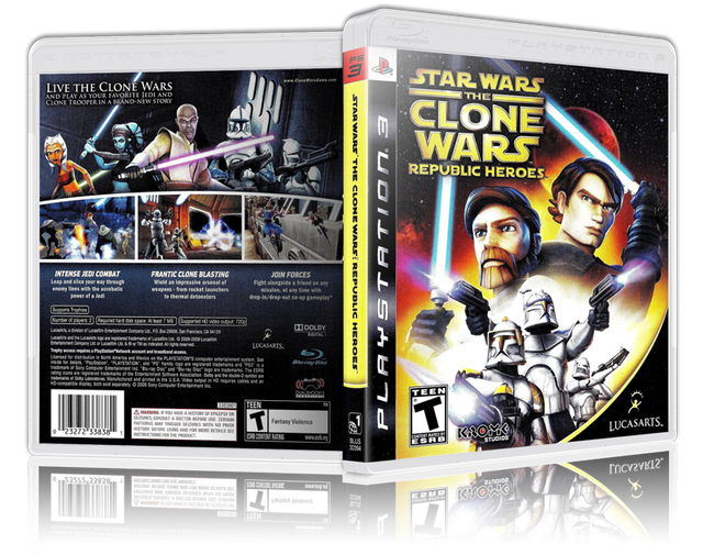 Star Wars the Clone Wars - Replacement PS3 Cover and Case. NO GAME!! | eBay