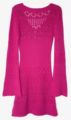 knit smocked dress Bishop Smocked Knit Dress main image 1