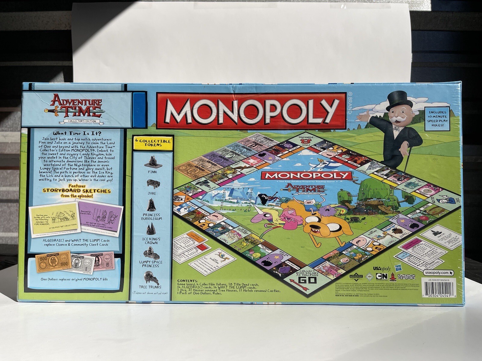 Monopoly Adventure Time Collector&rsquo;s Edition Sealed  NIB New Finn Jake Princess 