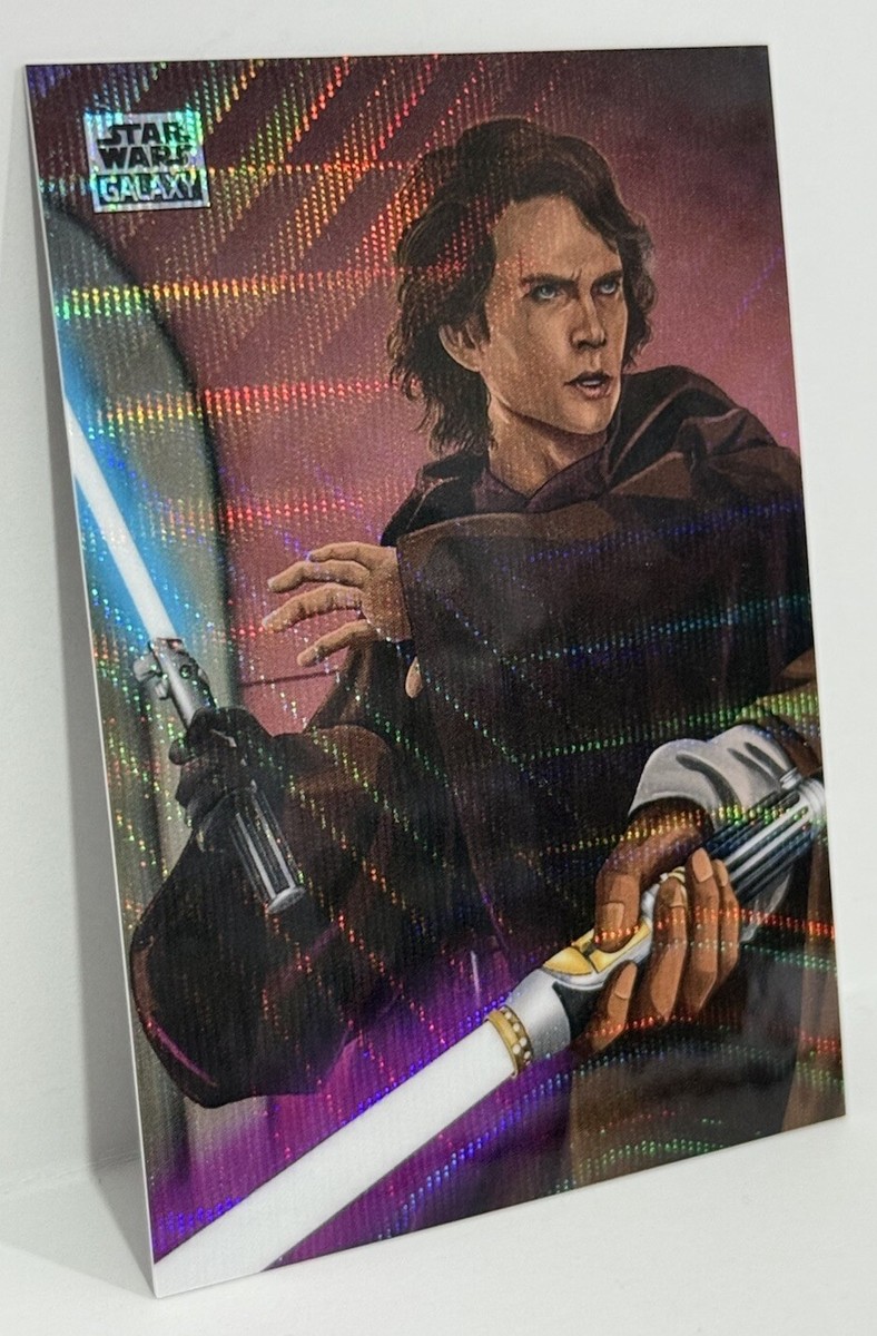 2024 Topps Chrome Galaxy #PD-6 Anakin Skywalker Stops Mace Windu