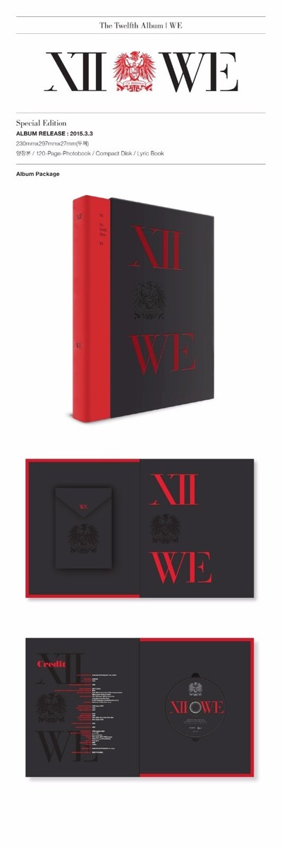 SHINHWA WE 12TH ALBUM SPECIAL LIMITED EDITION K-POP CD SEALED | eBay