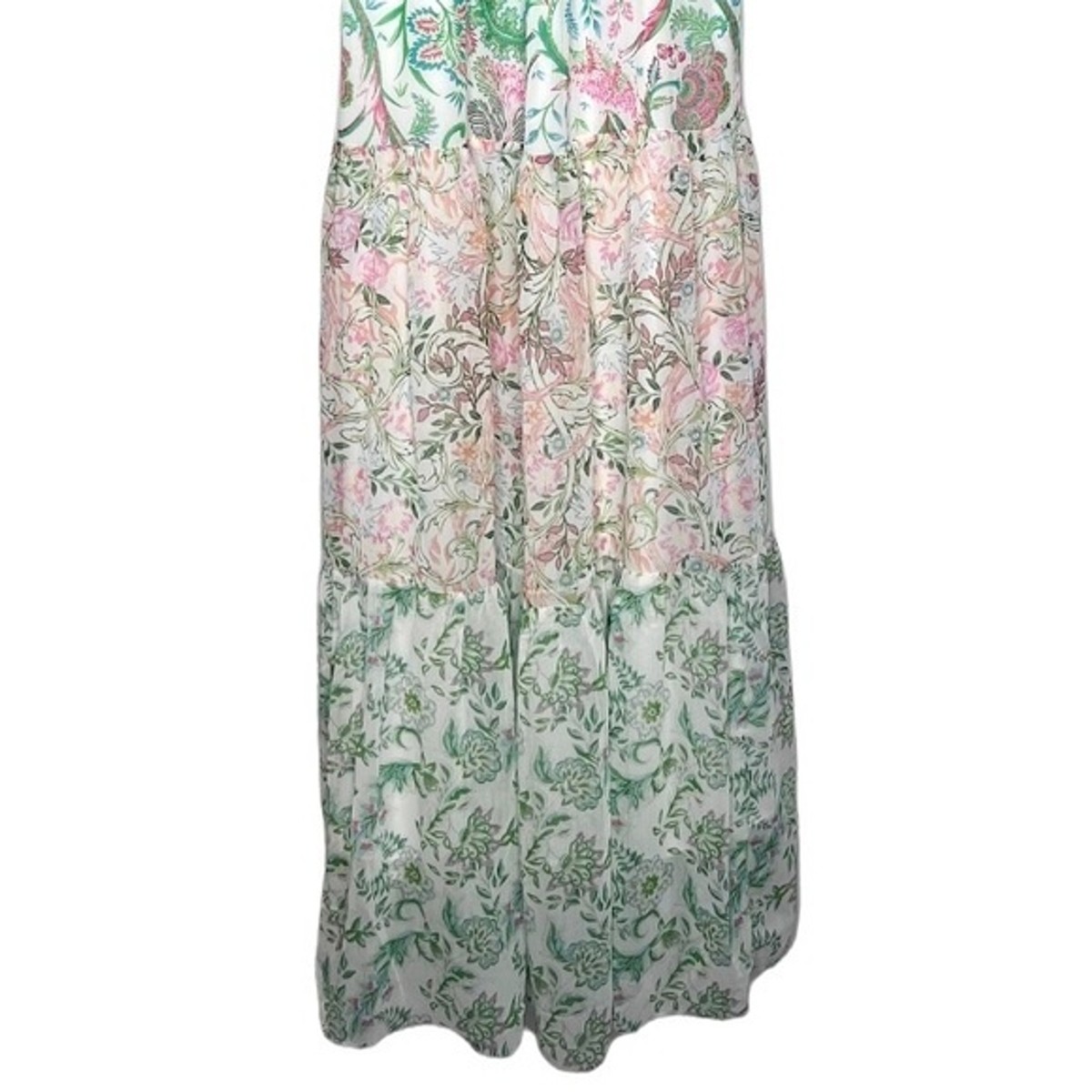 House of Harlow 1960 Floral Dress, Lace Trim, Tiered Maxi, Green/Blue, Size XS | eBay House of Harlow 1960 Floral Dress, Lace Trim, Tiered Maxi, Green/Blue, Size XS | eBay