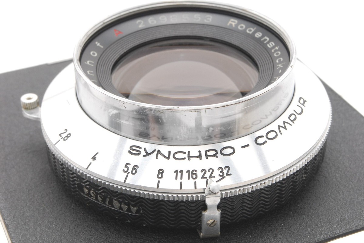 Rodenstock LINHOF Heligon F2.8 90mm M42改 RARE [NEAR MINT] Linhof A 90mm F/2.8 Rodenstock Heligon Large