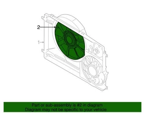 Embrague ventilador radiador genuino Ford Transit-250 Transit-350 HD CK4Z8600A Foto 2 de 2