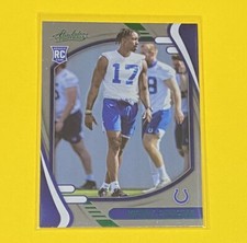 2021 Panini Absolute Mike Strachan ROOKIE CARD GREEN PARALLEL SP Colts #188 RC
