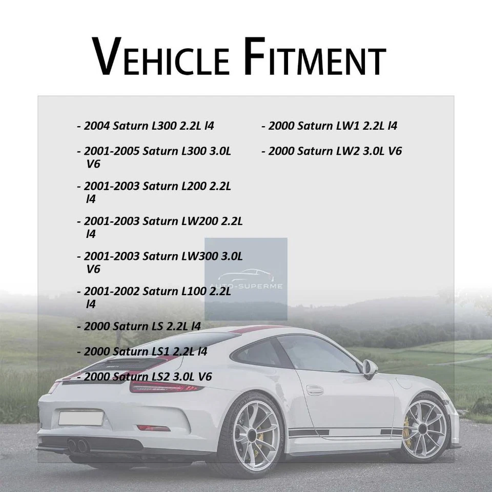 Kit de manguera de freno delantera trasera Dorman 4x para 2001 2002 2003 Saturn LW200 2,2 L Foto 2 de 4