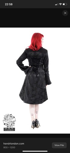 Hearts & Roses Brokat Rock Gothic Steampunk Pirat 12 (aber 8-10?) Ausverkauft. - Bild 23 von 24