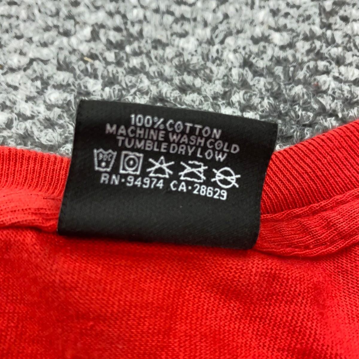 Stussy 8 Ball Dot Tee Mens XL Red Billiards Pool Short