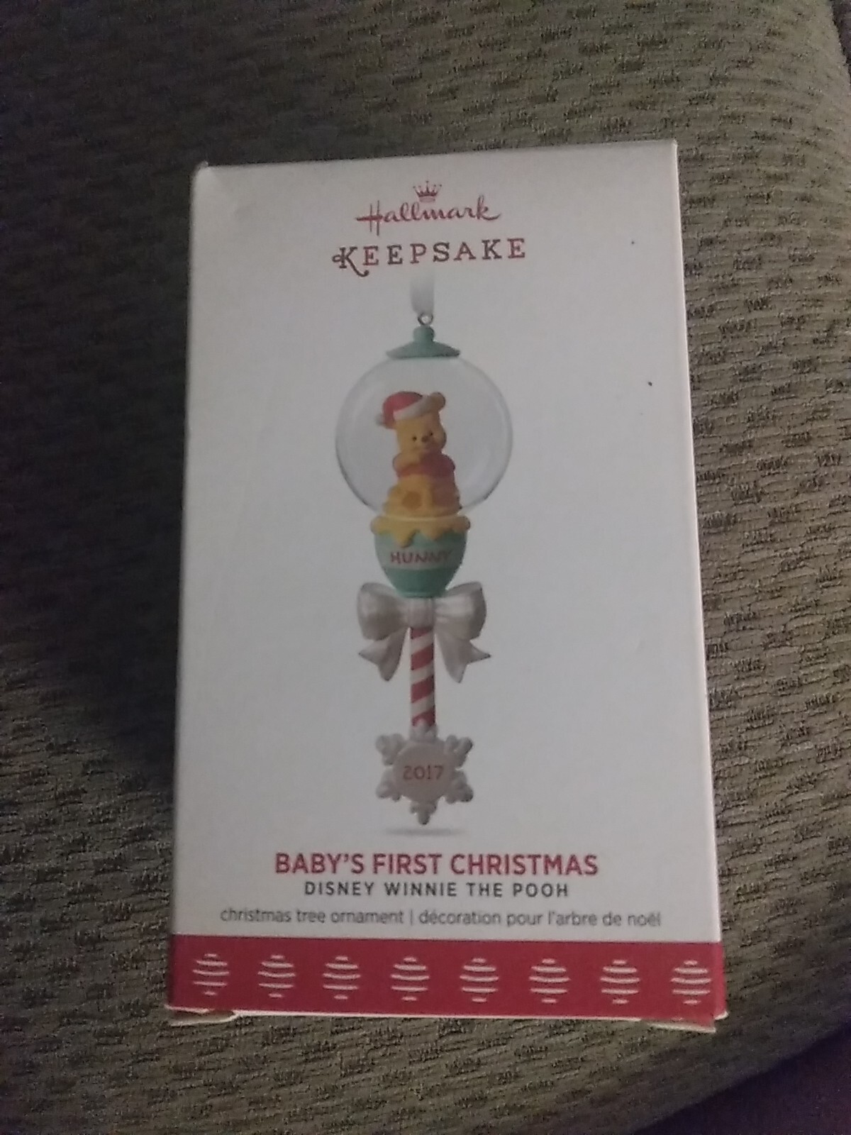 Hallmark Keepsake Ornament Disney Winnie The Pooh Baby's First Christmas 2017