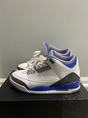 Nike Air Jordan Retro Racer Blue Size CT8532-145 OG III