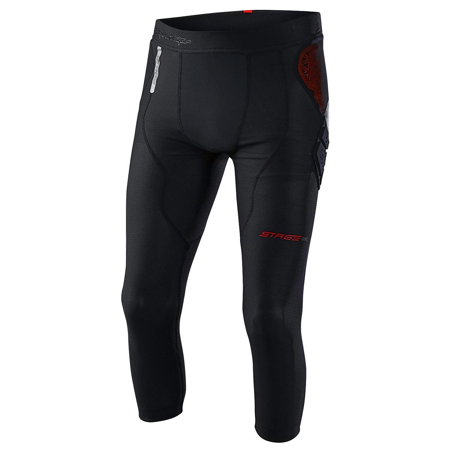 TLD Stage Ghost Armoured Pant Black Adult Protection MX Motocross