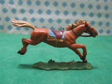 Rare Vintage 4 - Horse 40 mm. Original Hausser Elastolin 1969-1979