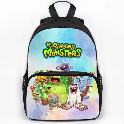 My Singing Monsters Backpack Waterproof Schoolbag Travel Bag Sport Backpacks - Picture 31 of 51