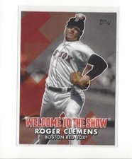 2022 Topps Welcome to the Show #WTTS17 Roger Clemens Red Sox 