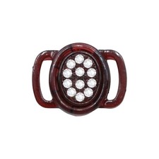 Swarovski 1734   Fastener   Oval   21mm   4 Pieces per pack